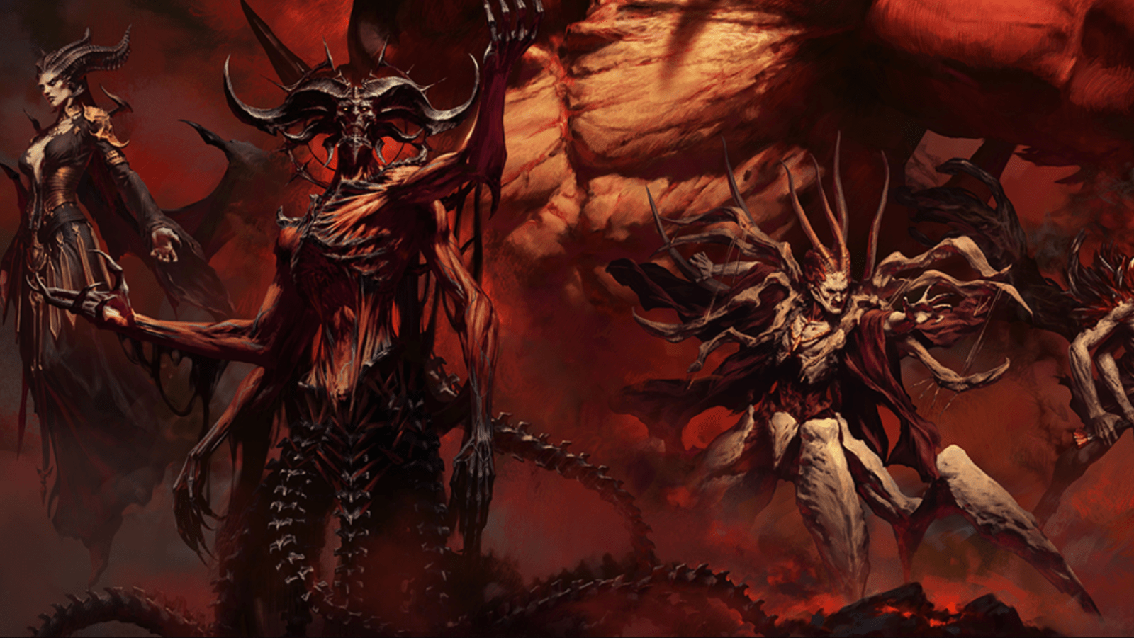 An image of demonic figures from Blizzard’s ‘Diablo’ franchise (Image Source: Blizzard Entertainment).