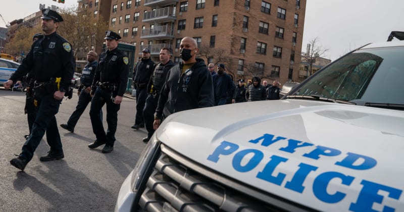 NYC lawlessness caught on video as speeding BMW drags down armed cop through Times Square