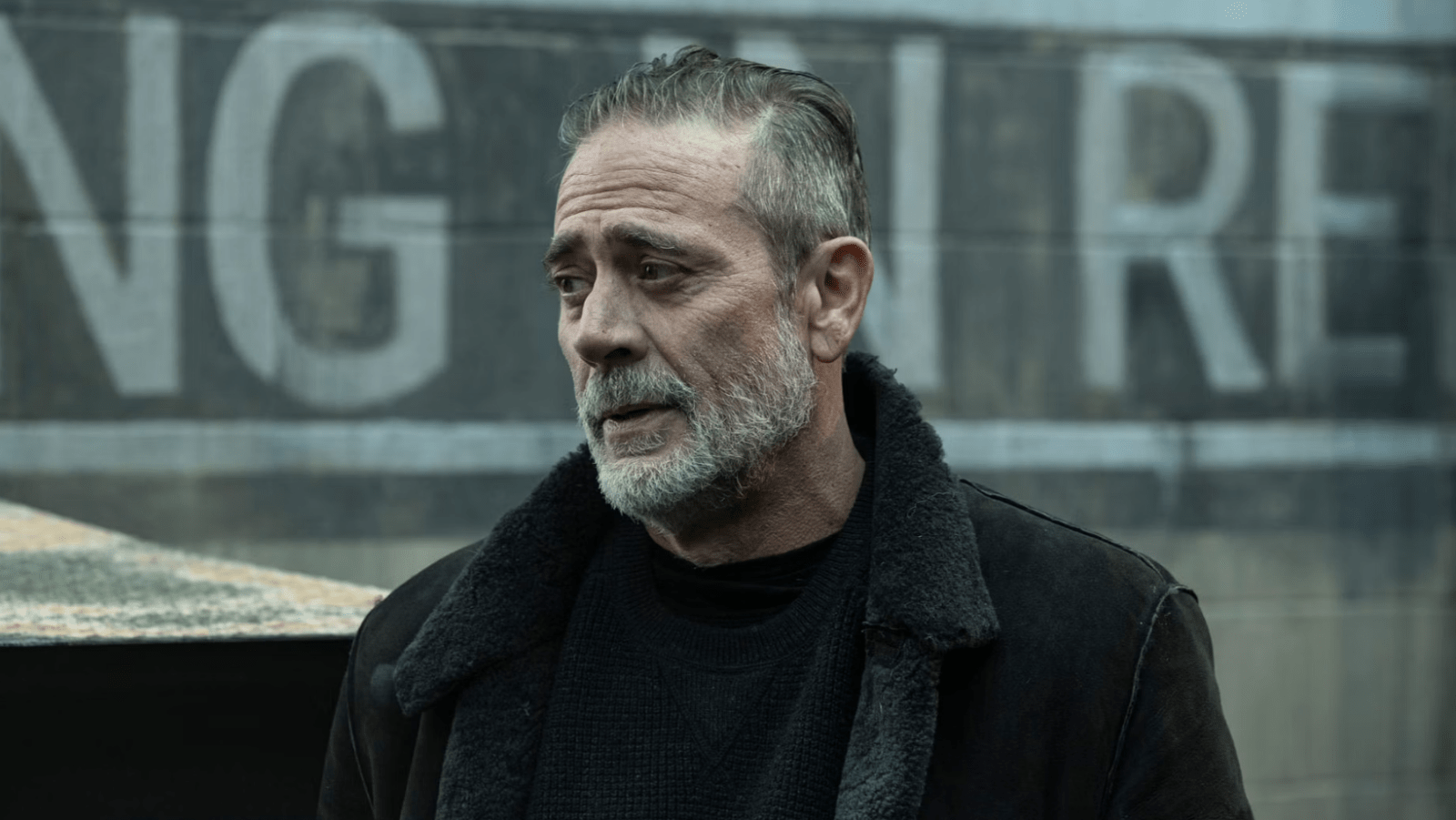 A still of Maggie and Negan from 'TWD: DC'
