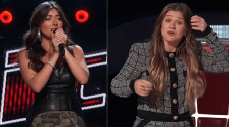 Kelly Clarkson pulls wild move for contestant in ‘The Voice’ Season 30 promo