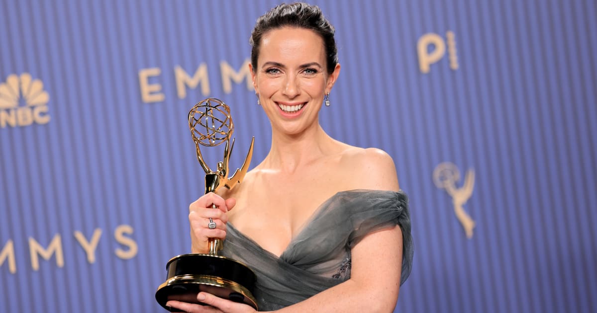 Kate O’Flynn scores first Emmy win for ‘Widow’s Bay’ after breakout season