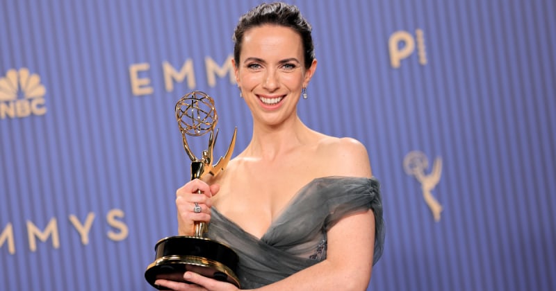 Kate O’Flynn takes home her first Emmy Award for ‘Widow’s Bay’
