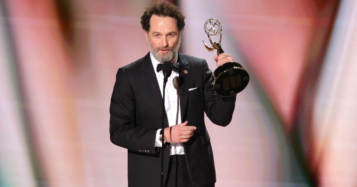 Matthew Rhys accepts the Outstanding Lead Actor in a Comedy Series Award for