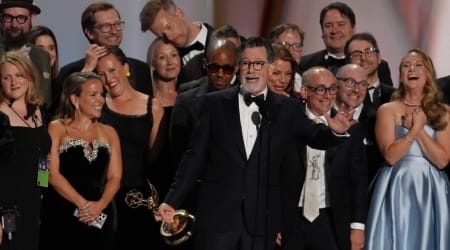 Stephen Colbert wins final Emmy for ‘The Late Show’ as he takes home major award