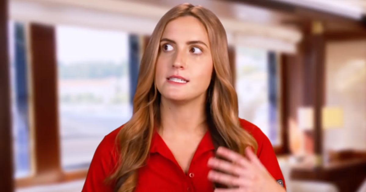 Gen in a still from 'Below Deck Mediterranean'