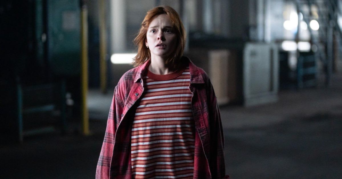 Laurel Marsden in a still from 'Tracker'