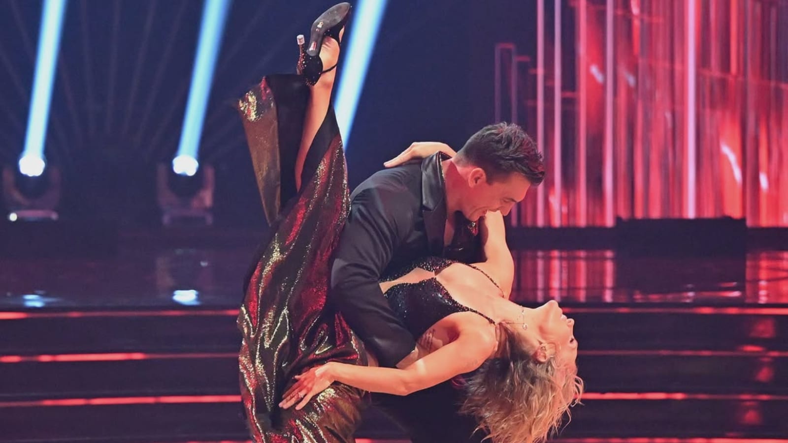 A still from ‘DWTS’ Season 35 featuring