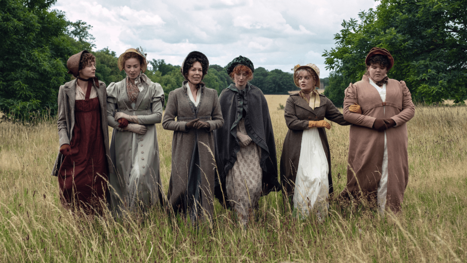 The Bennet family in a still from Netflix's 'Pride and Prejudice' (Cover Image Source: Netflix | Photo by Ludovic Robert)