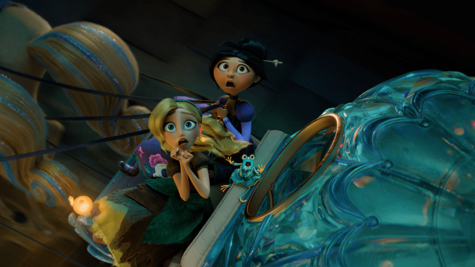 Lilith and Cinderella find themselves in danger in ‘Steps’ (Image Source: Netflix)