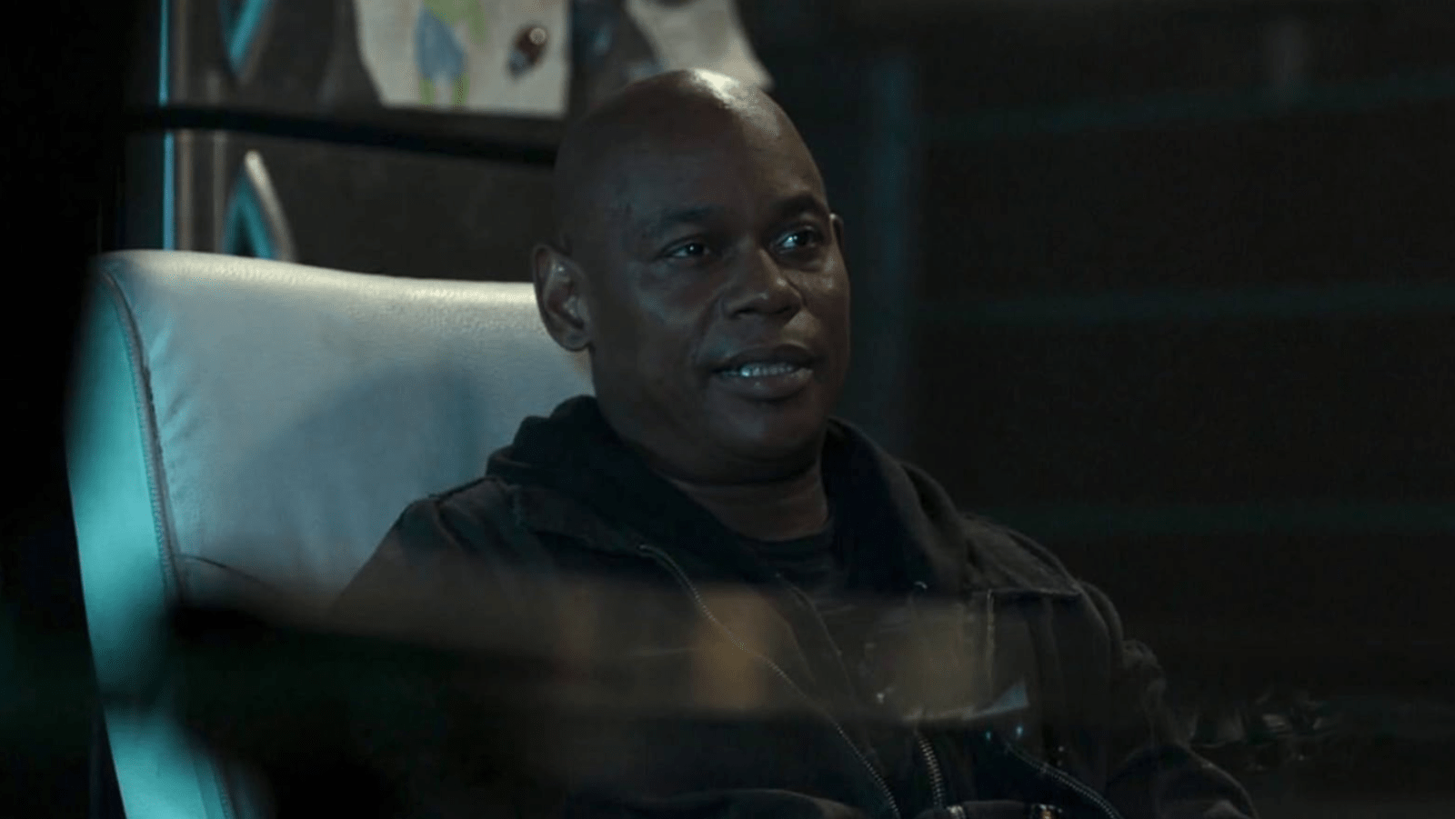 Bokeem Woodbine as Driscoll in ‘Spenser Confidential’ (Image Source: Netflix)