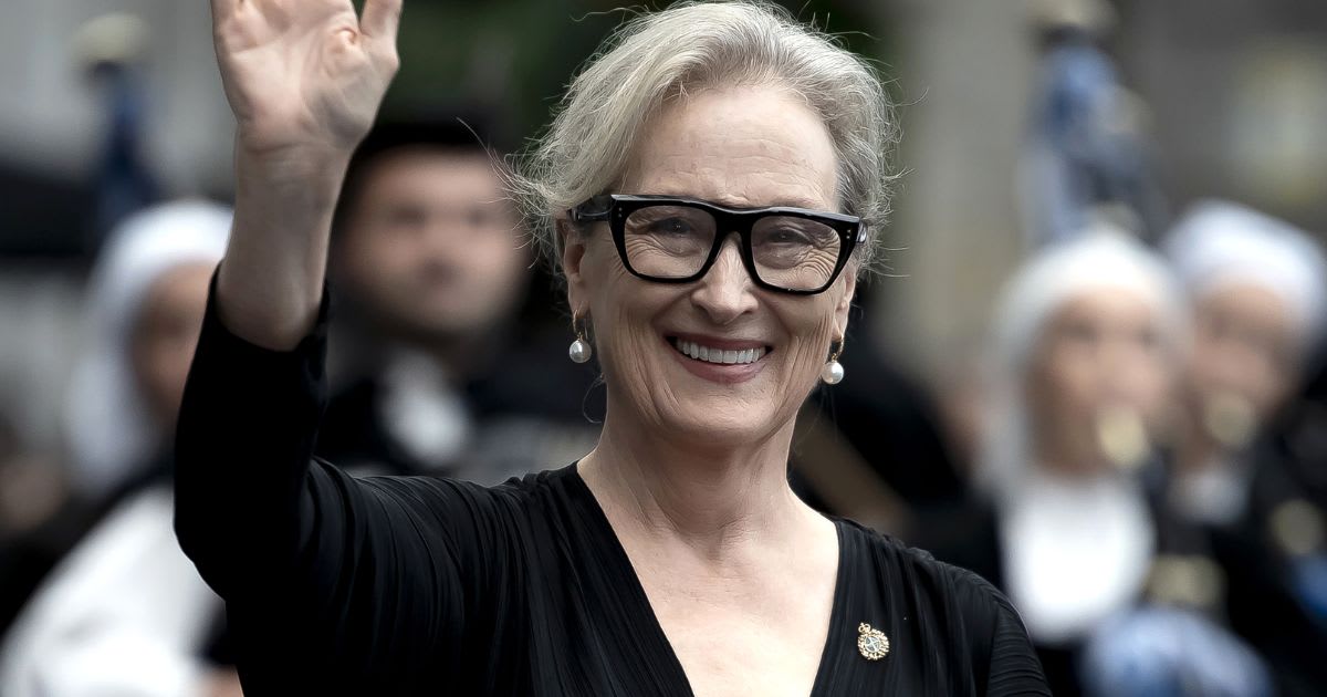 Meryl Streep arrives at the