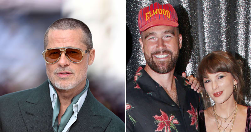 Brad Pitt shares fun details from Taylor Swift and Travis Kelce’s 'wedding of the century'