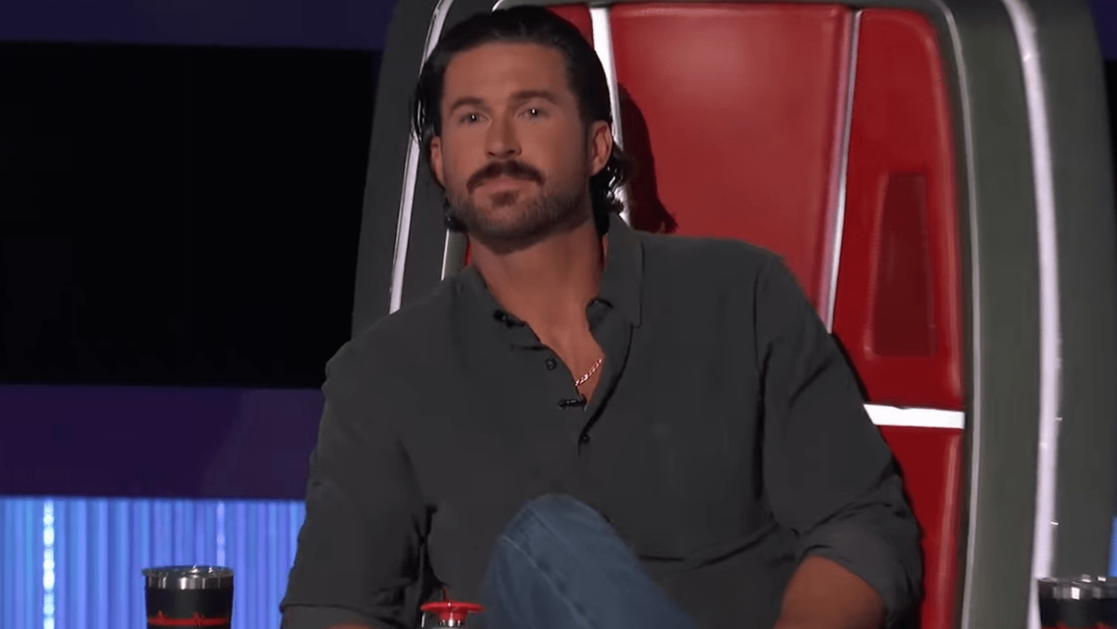 A still of Riley Green from 'The Voice'