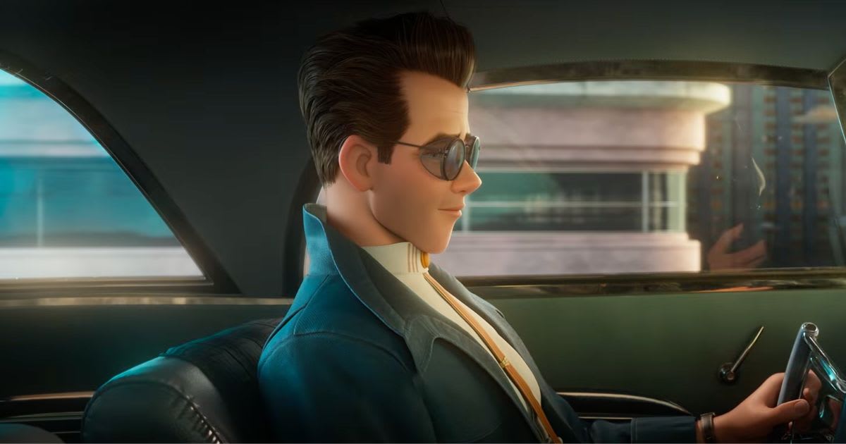 Sam Rockwell as Raymond Gunn in a still from 'Ray Gunn'