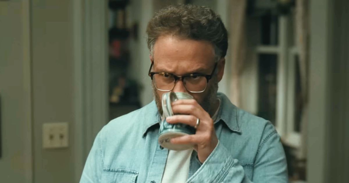 Seth Rogen as Joe in a still from 'The Invite'