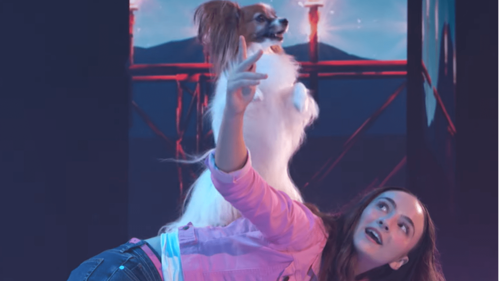 A still of Olivia performing in AGT