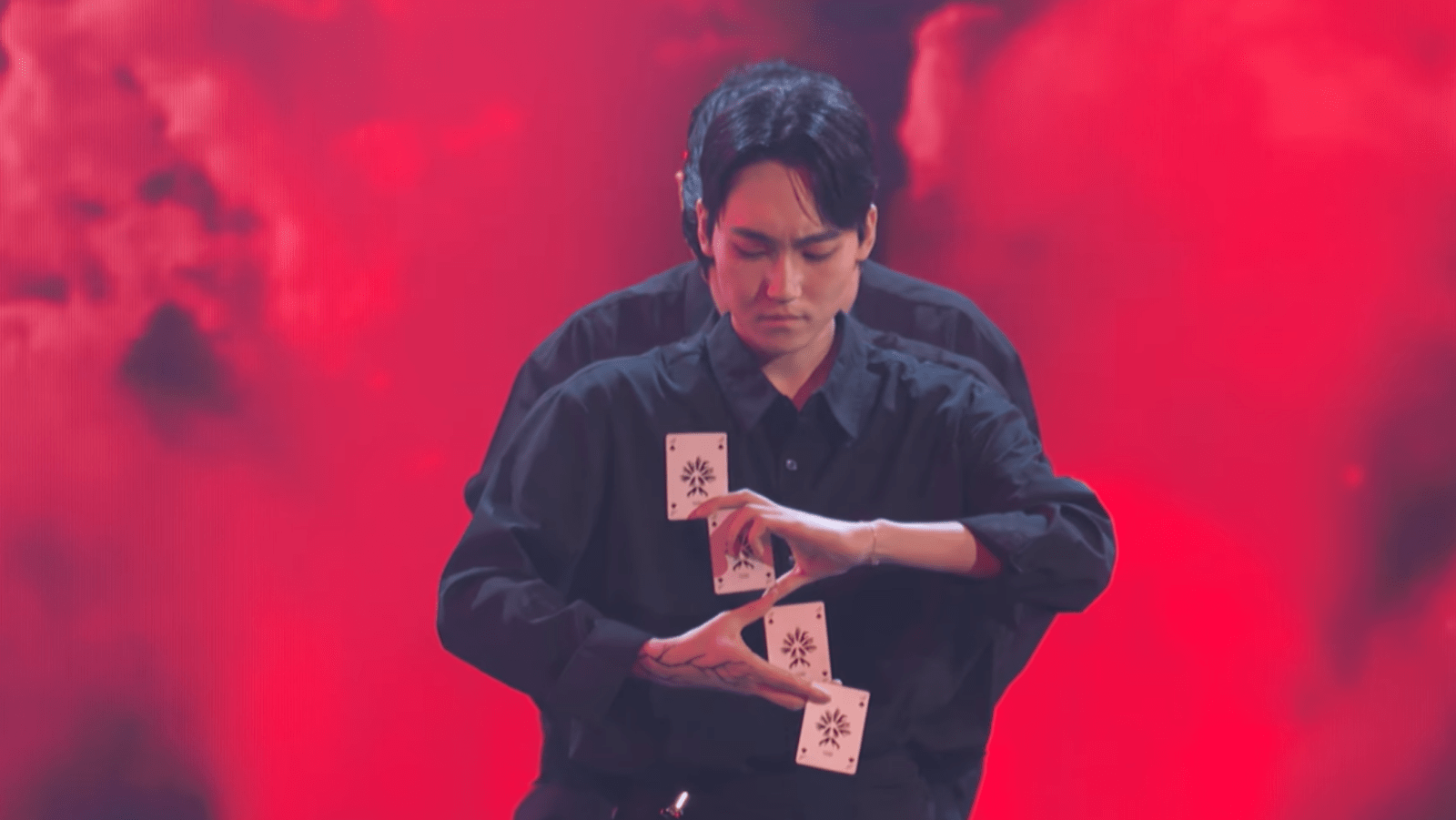 A still of Veronika performing in AGT