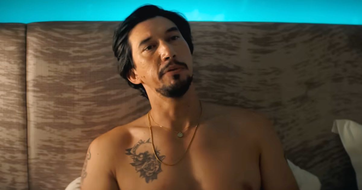Adam Driver as Zach in a still from 'Misty Green'