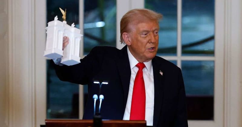 Trump's Triumphal Arch clears major hurdle after administration makes unusual move on review 