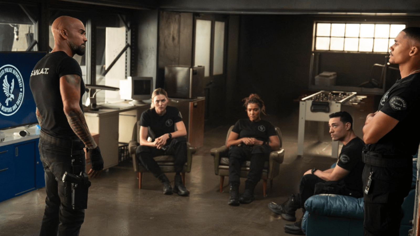 A still from 'S.W.A.T. Exiles'