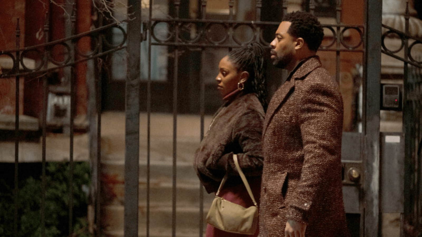 A still of Tasha and Kevin from 'Chicago PD'