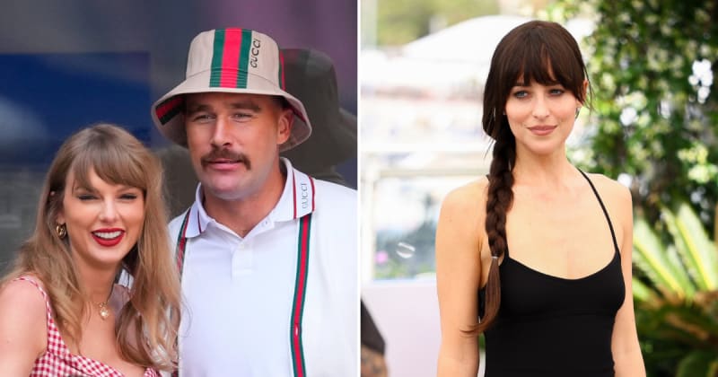 Dakota Johnson makes surprising comment on Taylor Swift-Travis Kelce’s wedding photos