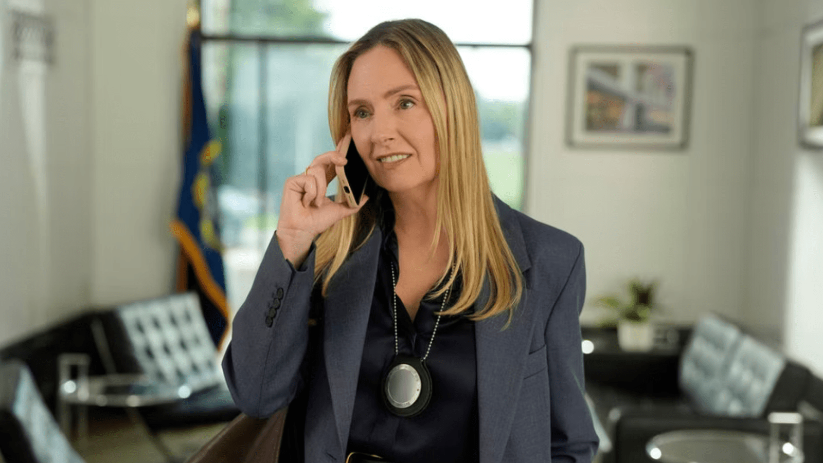 A still of Jane from 'Line of Fire'