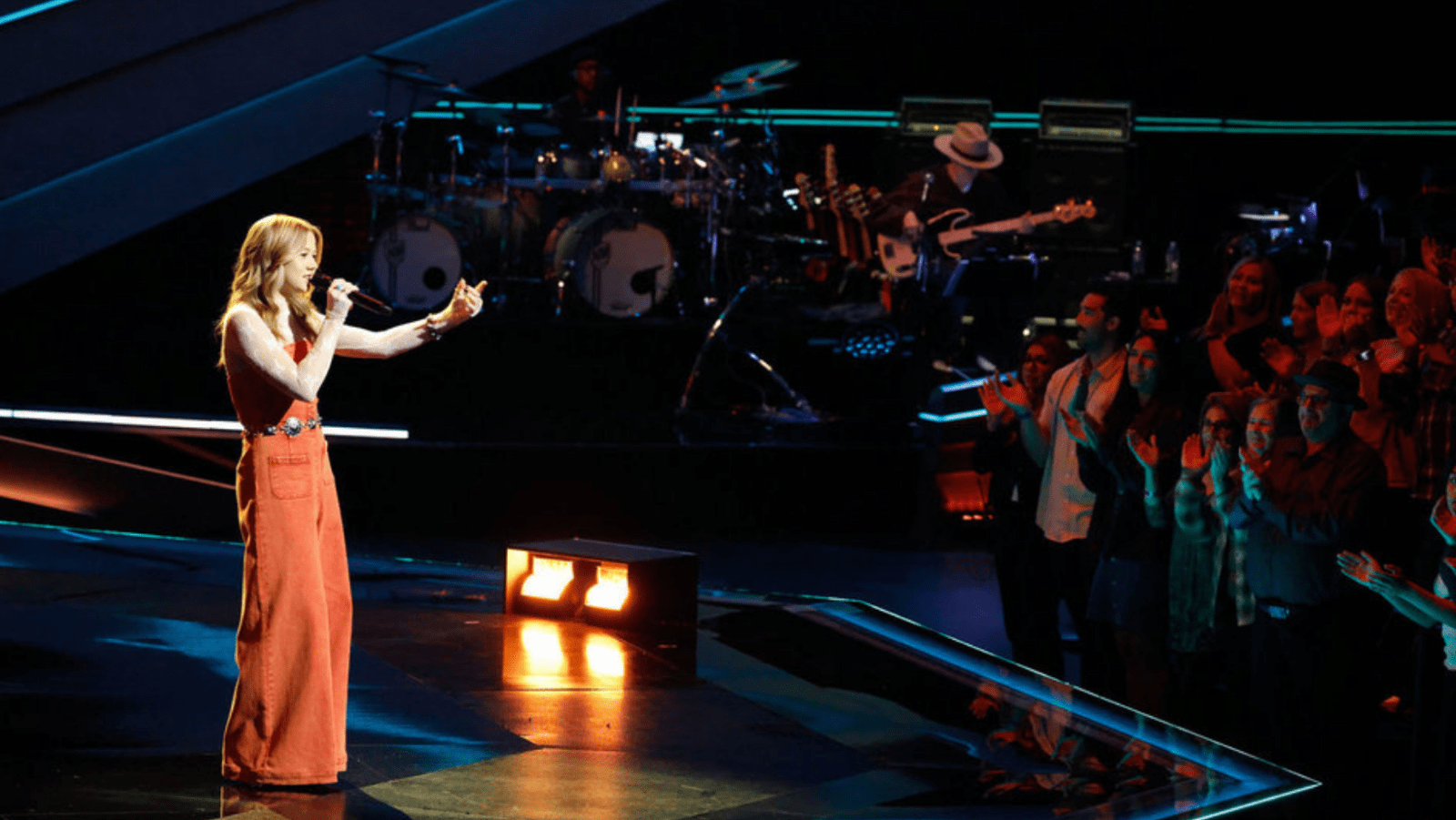 A still of Allie from 'The Voice'