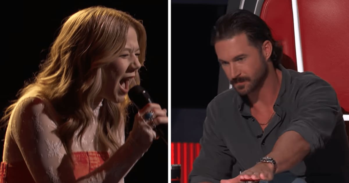 ‘The Voice’ Season 30 coach Riley Green finally uses his First-In button on 15-year-old singer