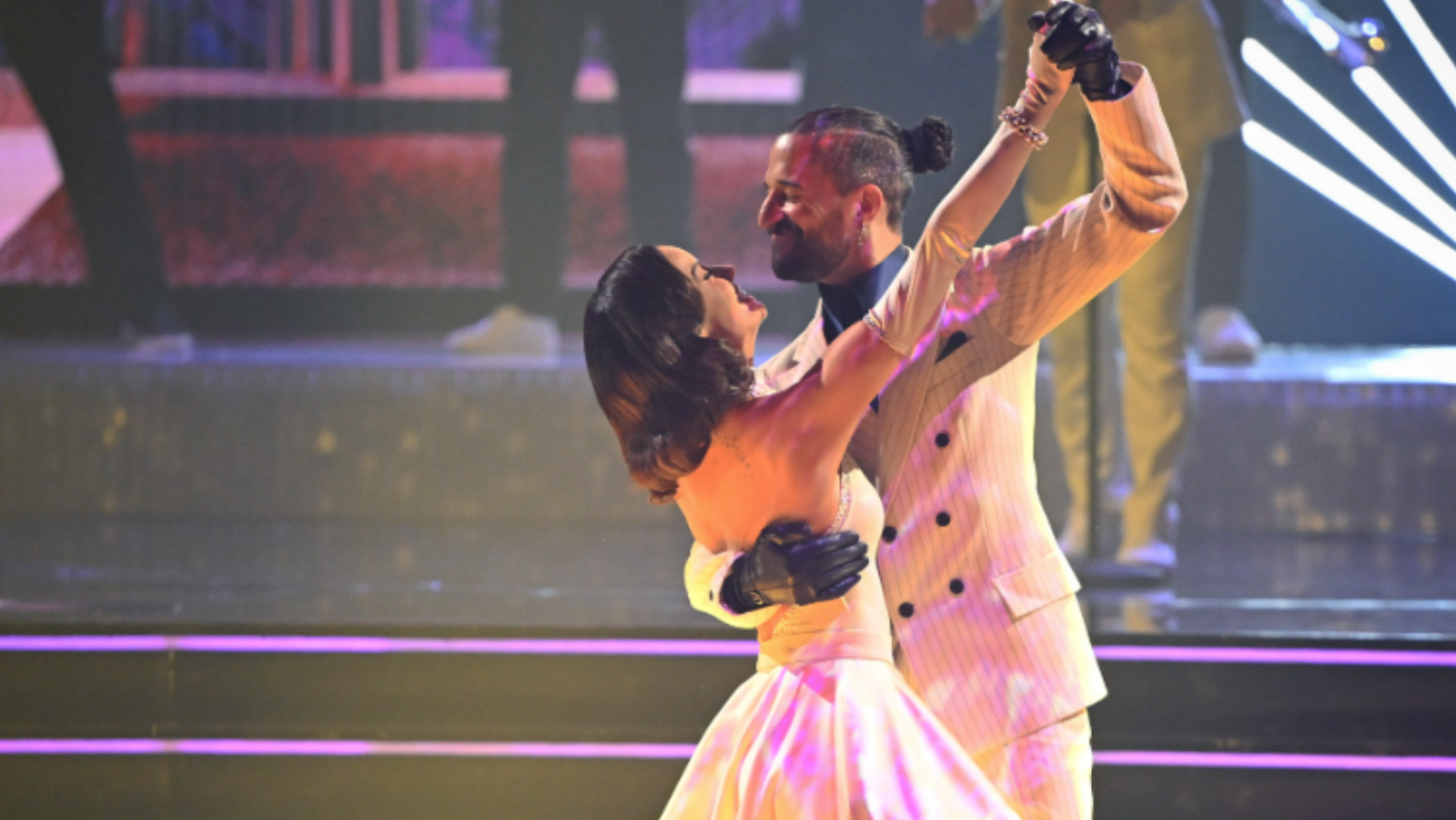 A still of Maura & Mark on DWTS