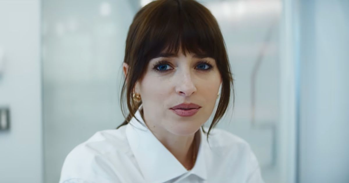 Dakota Johnson as Lowen Ashleigh in a still from 'Verity'
