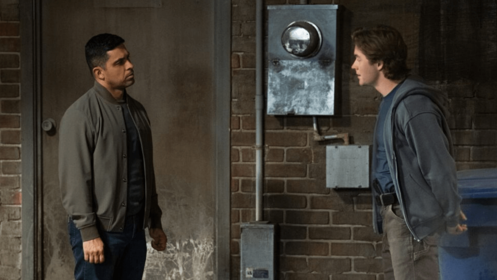A still of Torres and Mateo on 'NCIS'