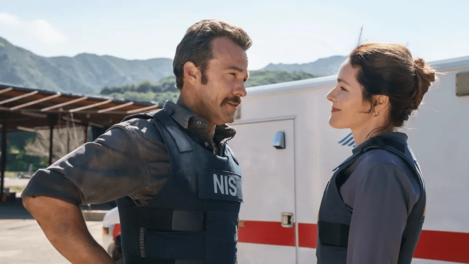 Mike Franks (L) and Josephine Swanson could develop a romantic connection in 'NCIS: Origins' Season 3 (Image Source: CBS)