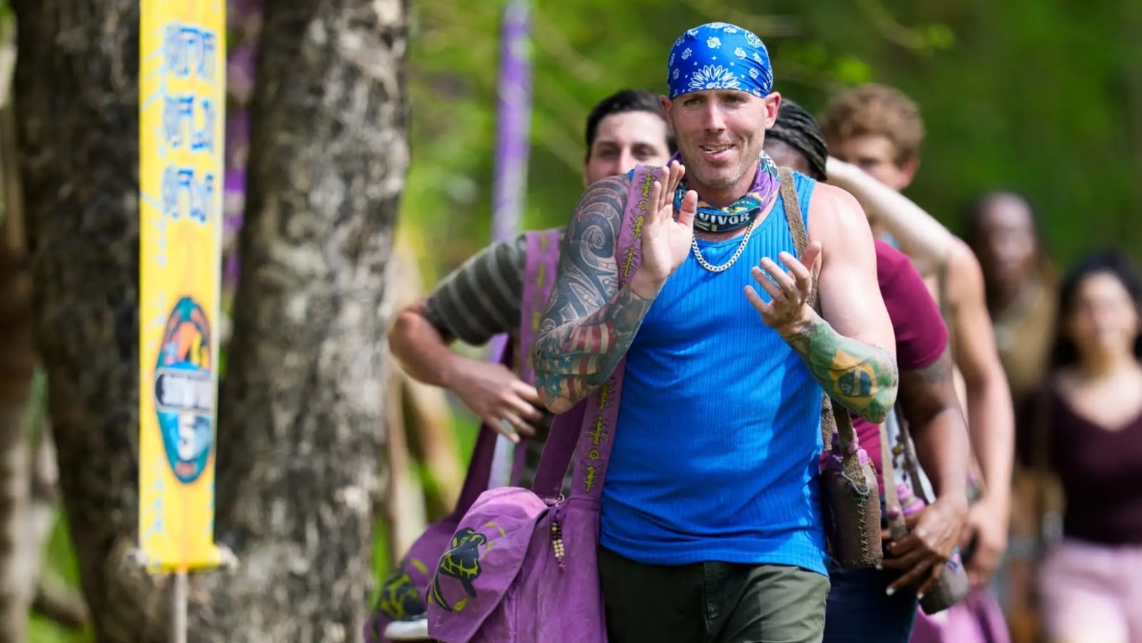 A still from ‘Survivor’ Season 51 featuring Rob Antonson (Image Source: CBS | Photo by Scott Duncan)