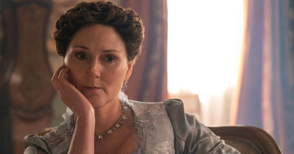Ruth Gemmell in a still from 'Bridgerton'