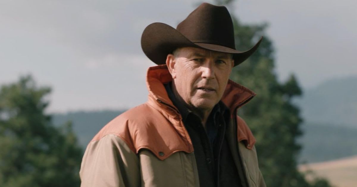 Kevin Costner in a still from 'Yellowstone'
