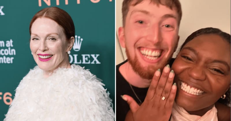 Julianne Moore’s musician son Caleb marries Kibriyaa Morgan after nine years together