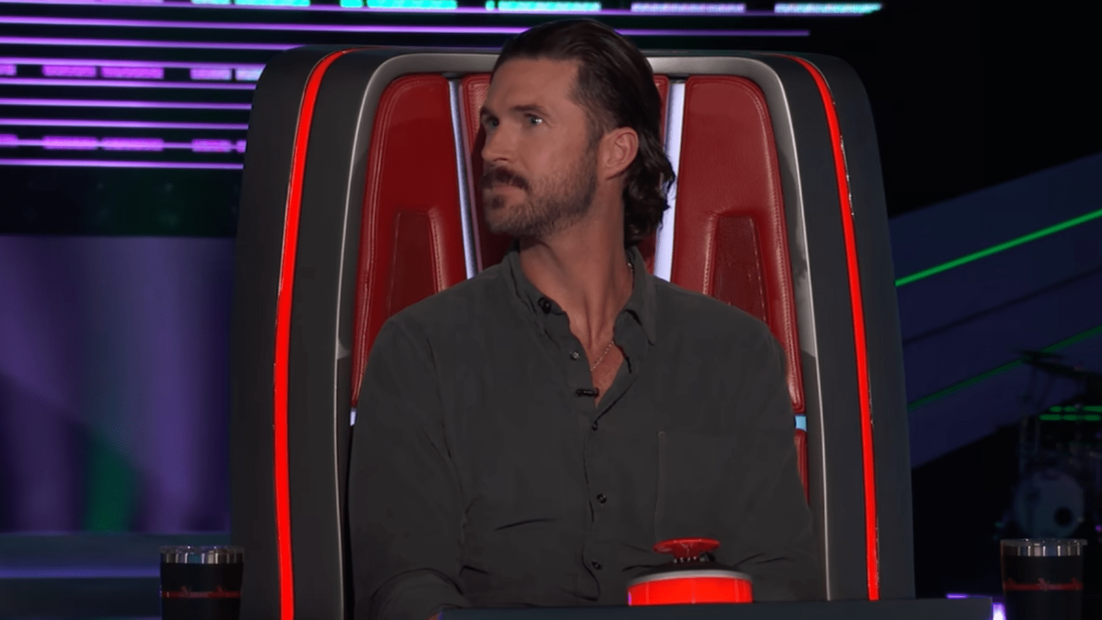A still of Riley Green from 'The Voice'