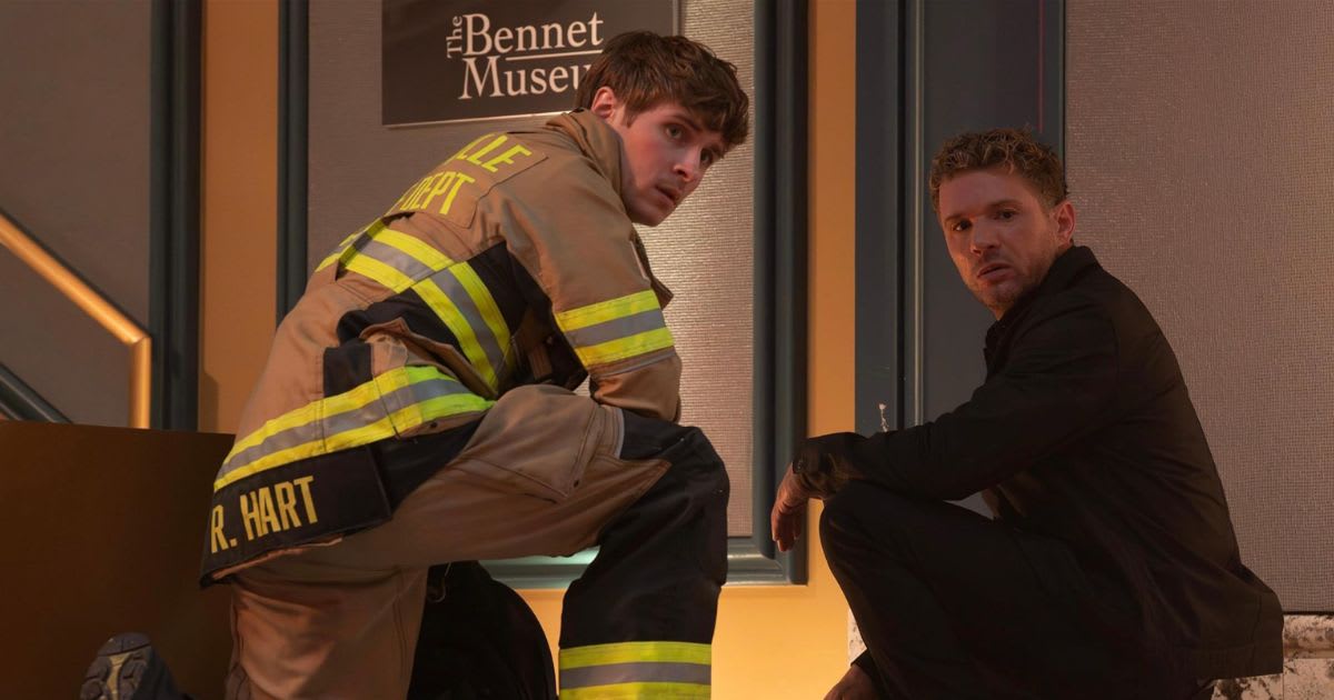 Ryan Phillippe and Michael Provost in a still from '9-1-1: Nashville'