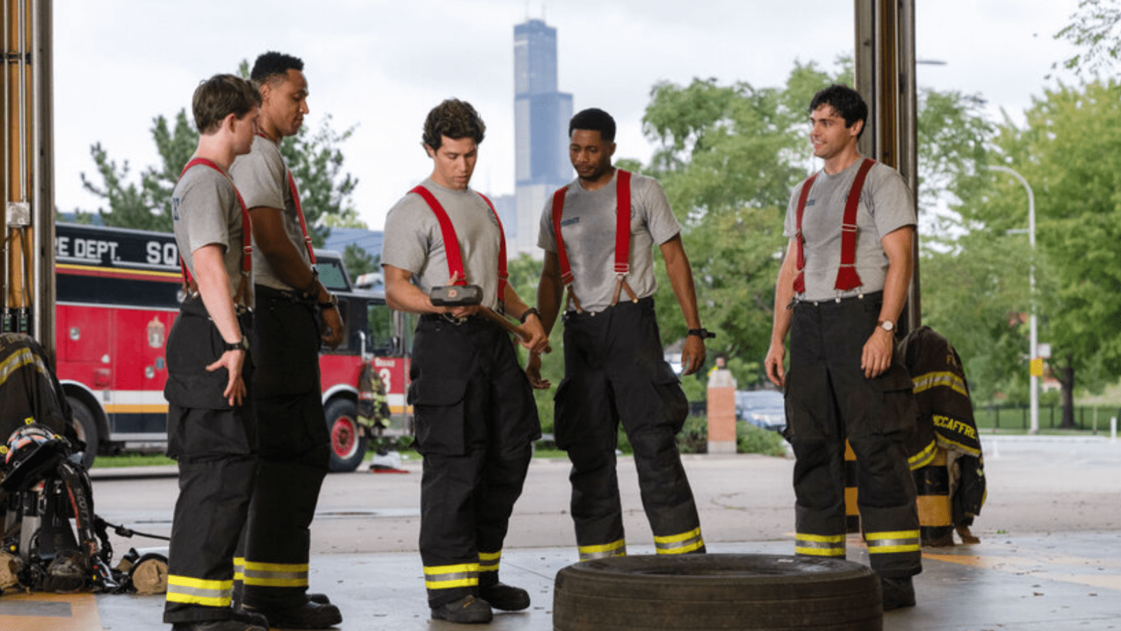 A still from 'Chicago Fire'