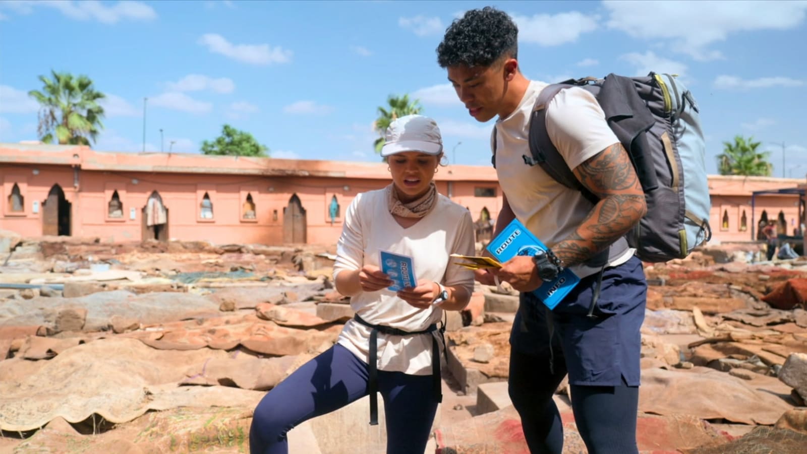 A still from ‘The Amazing Race’ Season 39 Episode 4 (Image Source: Instagram | @theamazingrace)
