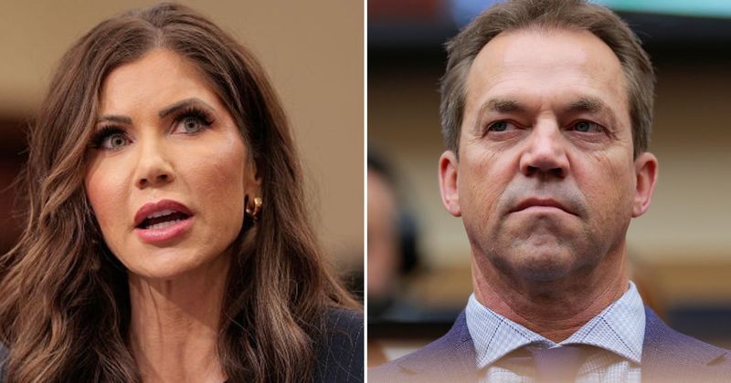 Kristi Noem’s husband Bryon seeks spousal support in divorce filing